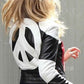 Women Biker - Kylie Minogue Time Bomb Heart Jacket — interior lining | Majestic Leather UK