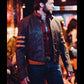 X-Men Origins: Wolverine Hugh Jackman Leather Jacket | Majestic Leather — side profile | Majestic Leather UK