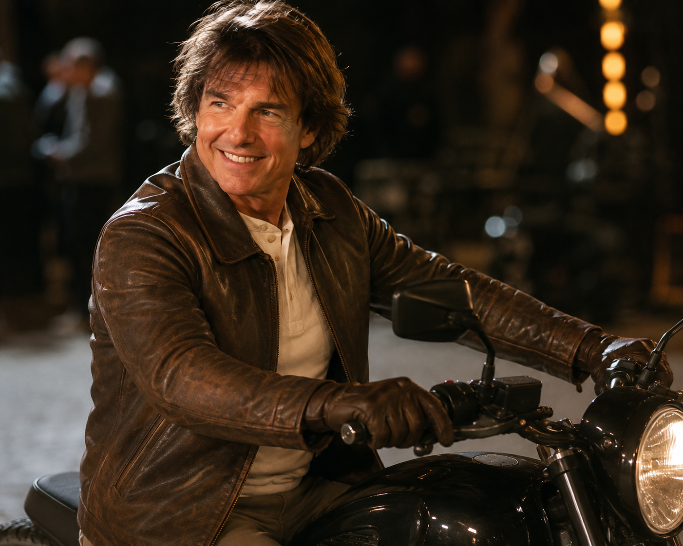 Majestic Leather Mission Impossible – The Final Reckoning Tom Cruise Leather Jacket Majestic Leather