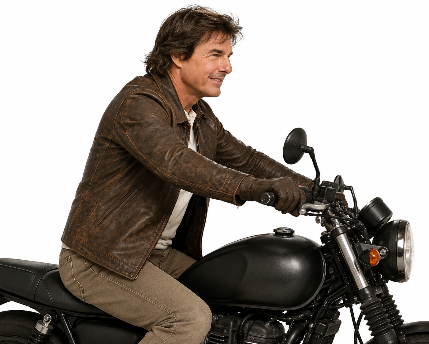 Majestic Leather Mission Impossible – The Final Reckoning Tom Cruise Leather Jacket Majestic Leather