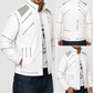 Majestic Leather Michael Jackson White Beat It Leather Jacket Majestic Leather