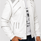 Majestic Leather Michael Jackson White Beat It Leather Jacket Majestic Leather