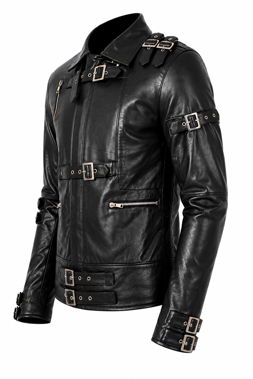 Men's Michael Jackson Black Bad Cosplay Leather Jacket | Majestic Leather Majestic Leather