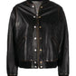 Women Biker - My Name Han So-Hee Leather Jacket — back view | Majestic Leather UK