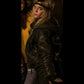 Women Biker - Natalie Yellowjackets Black Leather Jacket — product detail | Majestic Leather UK