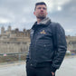 Aviator Bomber Fur Collar Leather Jacket | Majestic Leather — front view | Majestic Leather UK