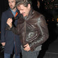 Pedro Pascal Dark Brown Leather Jacket | Majestic Leather — interior lining | Majestic Leather UK