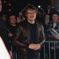 Pedro Pascal Dark Brown Leather Jacket | Majestic Leather — collar detail | Majestic Leather UK