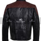Women Biker - Starfleet Costume Star Trek Picard Jacket — sleeve detail | Majestic Leather UK
