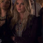 Women Biker - Pretty Little Liars Hanna Marin Suede Biker Jacket — front view | Majestic Leather UK