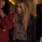 Women Biker - Pretty Little Liars Hanna Marin Suede Biker Jacket — back view | Majestic Leather UK