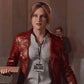 Women Biker - Resident Evil: Infinite Darkness Claire Redfield Biker Jacket — side profile | Majestic Leather UK