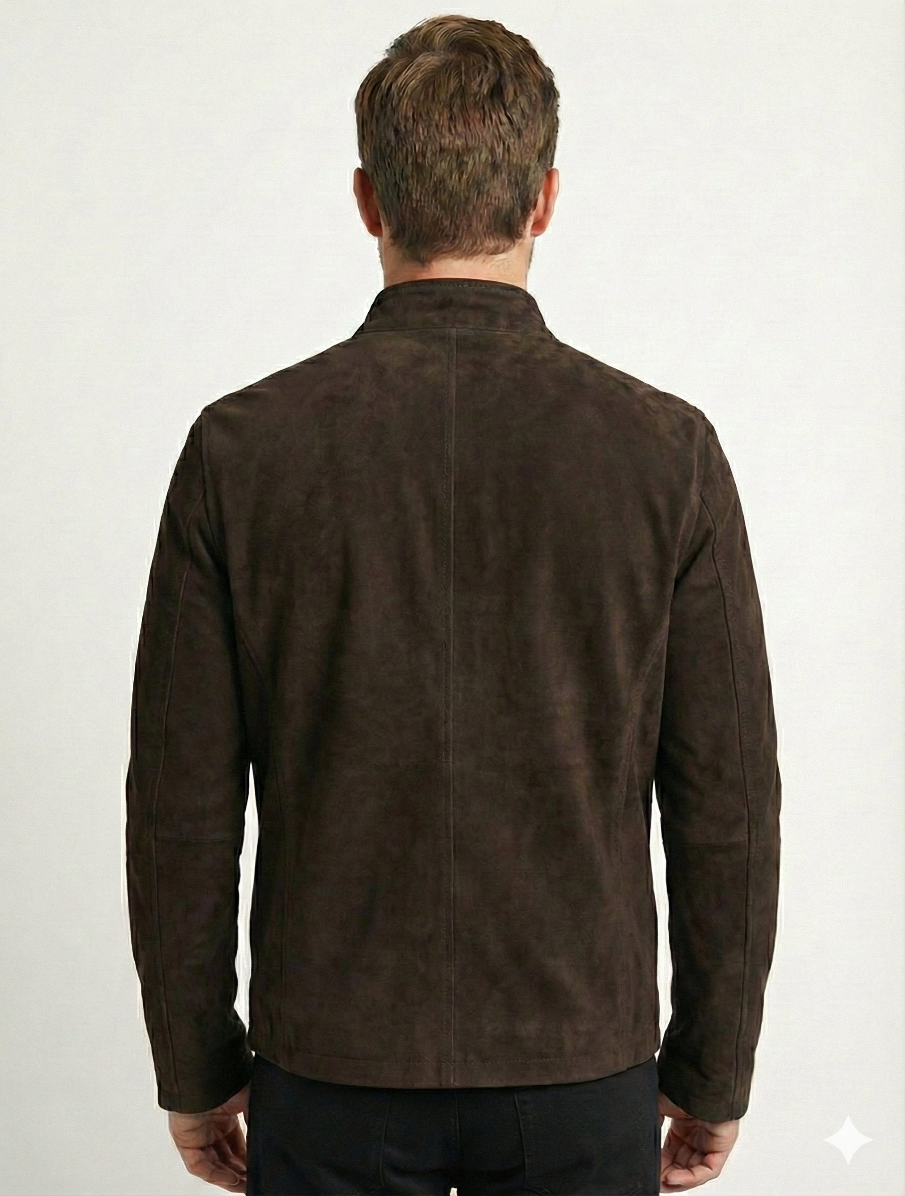 Men's Suede Leather Jacket Style - 95 | Majestic Leather — product detail | Majestic Leather UK
