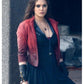 Women's Scarlet Witch Wanda Costume Leather Jacket | Majestic Leather Majestic Leather