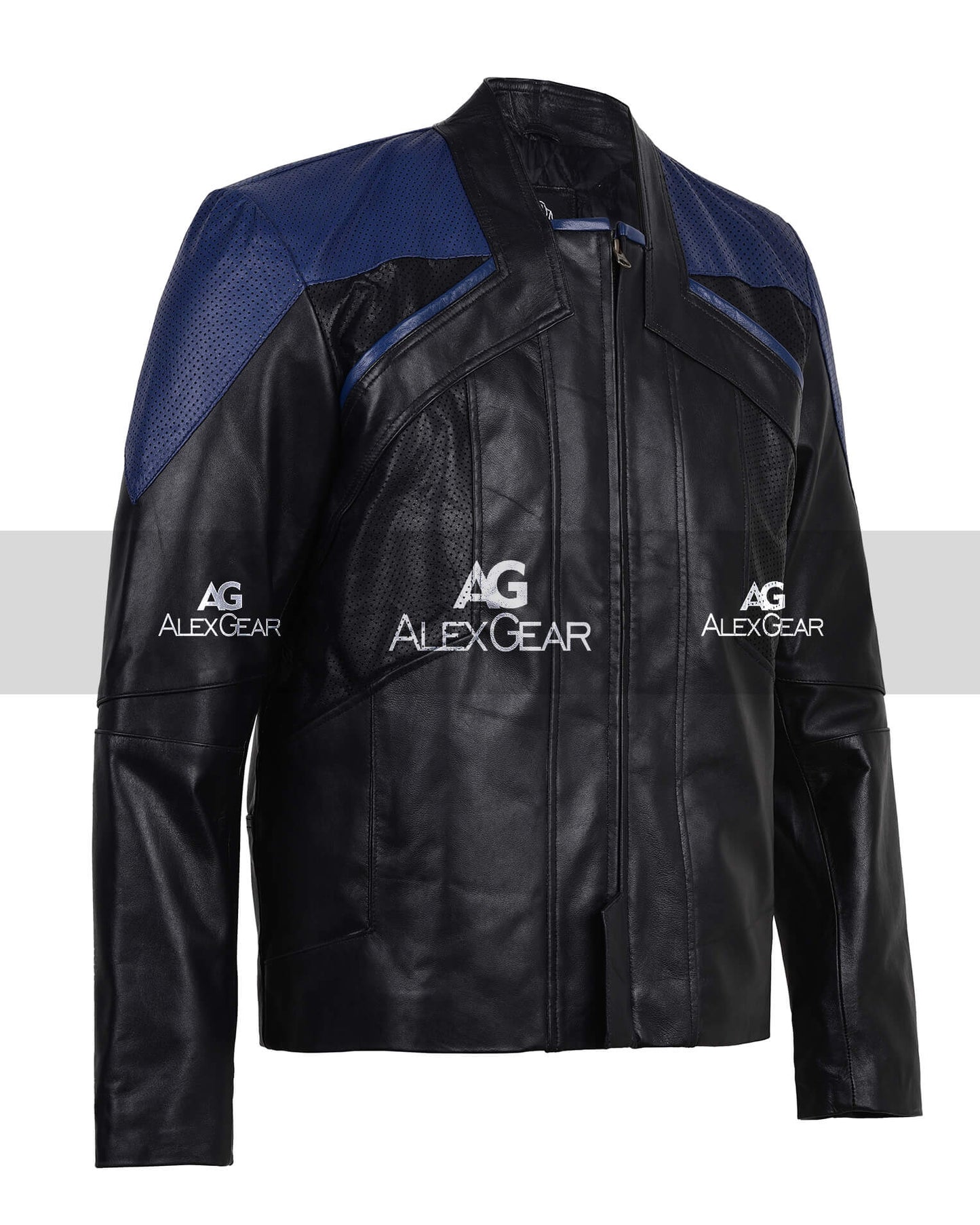 Women Biker - Starfleet Costume Star Trek Picard Jacket — product detail | Majestic Leather UK