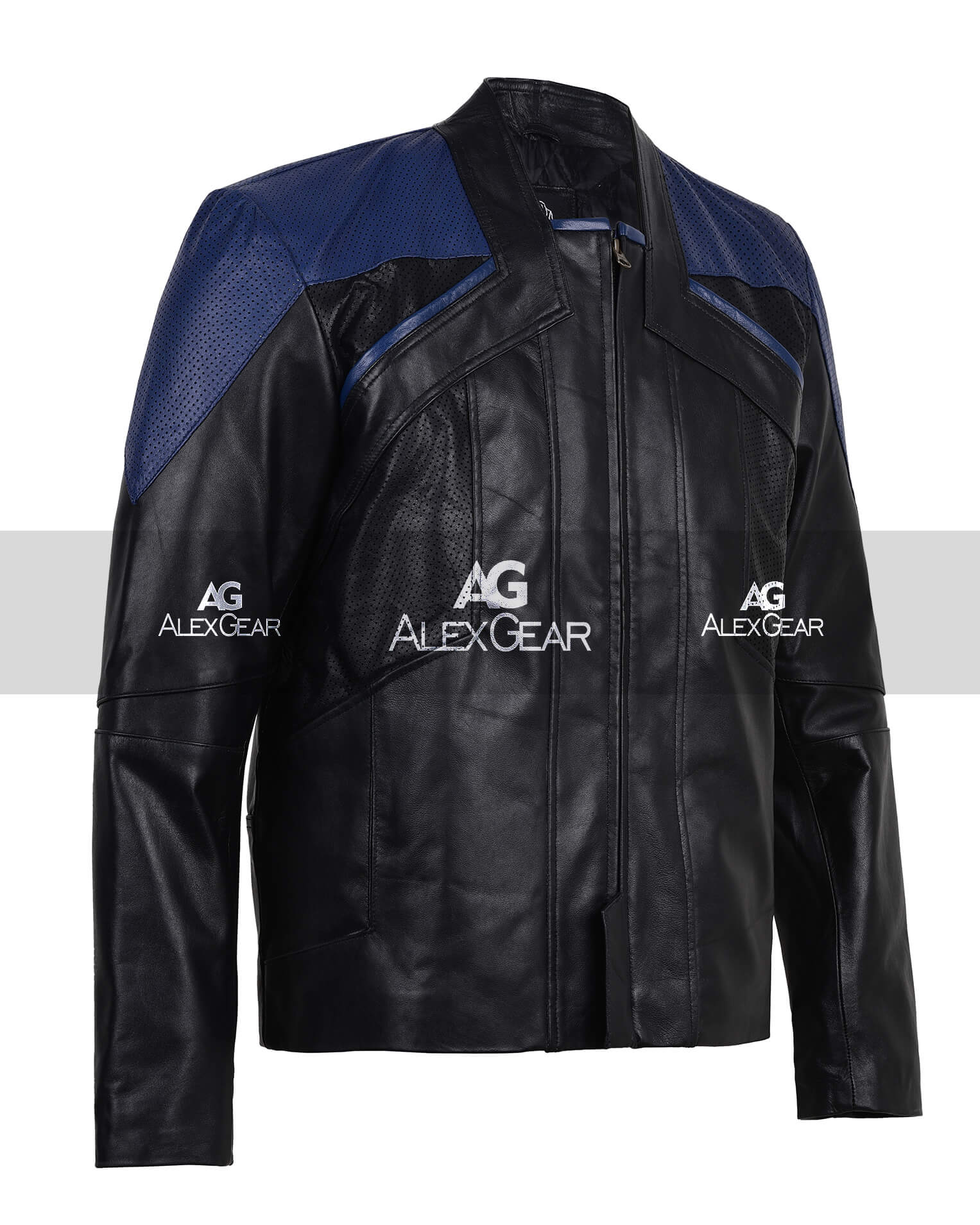 Women Biker - Starfleet Costume Star Trek Picard Jacket — product detail | Majestic Leather UK
