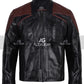 Women Biker - Starfleet Costume Star Trek Picard Jacket — front view | Majestic Leather UK