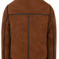 Majestic Leather Men's Top Gun B3 Brown Bomber Jacket Majestic Leather