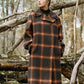 Taylor Swift Evermore Wool Coat — back view | Majestic Leather UK