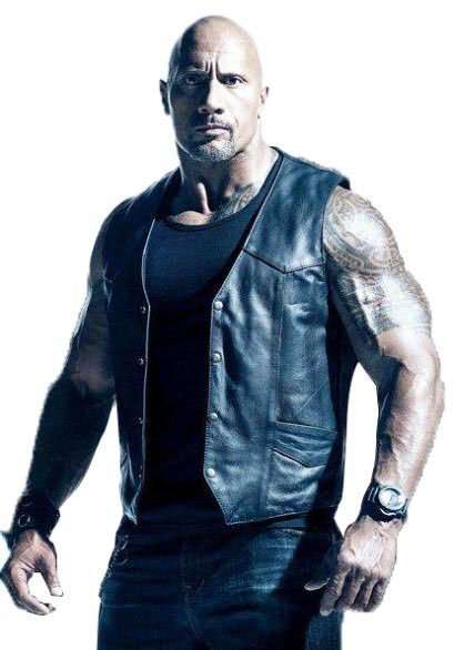 Men's Dwayne Johnson The Fate of the Furious Genuine — front view | Majestic Leather UK