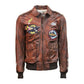 Men's Flying Tigers Bomber Jacket — front view | Majestic Leather UK