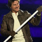Mission Impossible – The Final Reckoning Tom Cruise Leather Jacket — collar detail | Majestic Leather UK