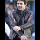 War of the Worlds Tom Cruise Leather Jacket — interior lining | Majestic Leather UK