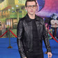 Tom Holland Black Leather Bomber Jacket — interior lining | Majestic Leather UK