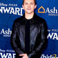 Tom Holland Black Leather Bomber Jacket — back view | Majestic Leather UK