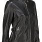 Woman Real Leather Classic Jacket Soft Lambskin | Majestic Leather — interior lining | Majestic Leather UK