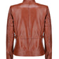 Woman Real Leather Classic Jacket Soft Lambskin | Majestic Leather — product detail | Majestic Leather UK