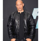 Fast And Furious 9 Vin Diesel Leather Jacket | Majestic Leather — front view | Majestic Leather UK