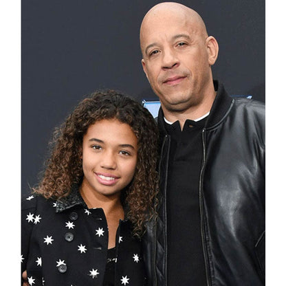 Fast And Furious 9 Vin Diesel Leather Jacket | Majestic Leather — back view | Majestic Leather UK