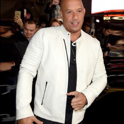 Vin Diesel xXx LA Premiere Paramount Jacket | Majestic Leather — back view | Majestic Leather UK