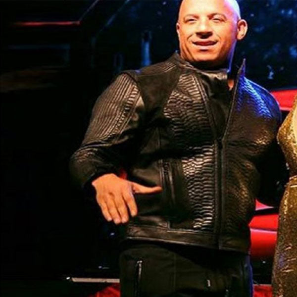 Vin Diesel xXx 3 Movie Premiere Jacket | Majestic Leather — side profile | Majestic Leather UK
