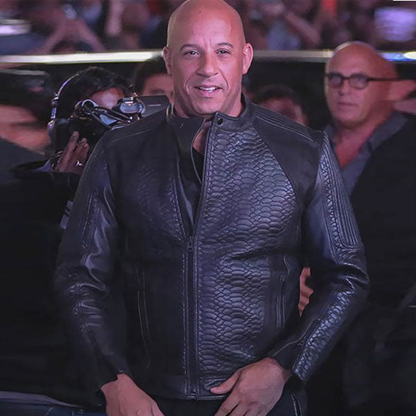 Vin Diesel xXx 3 Movie Premiere Jacket | Majestic Leather — front view | Majestic Leather UK