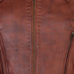 Wolverine Logan Brown Leather Jacket | Majestic Leather — product detail | Majestic Leather UK