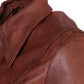 Wolverine Logan Brown Leather Jacket | Majestic Leather — product detail | Majestic Leather UK