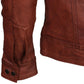 Wolverine Logan Brown Leather Jacket | Majestic Leather — product detail | Majestic Leather UK
