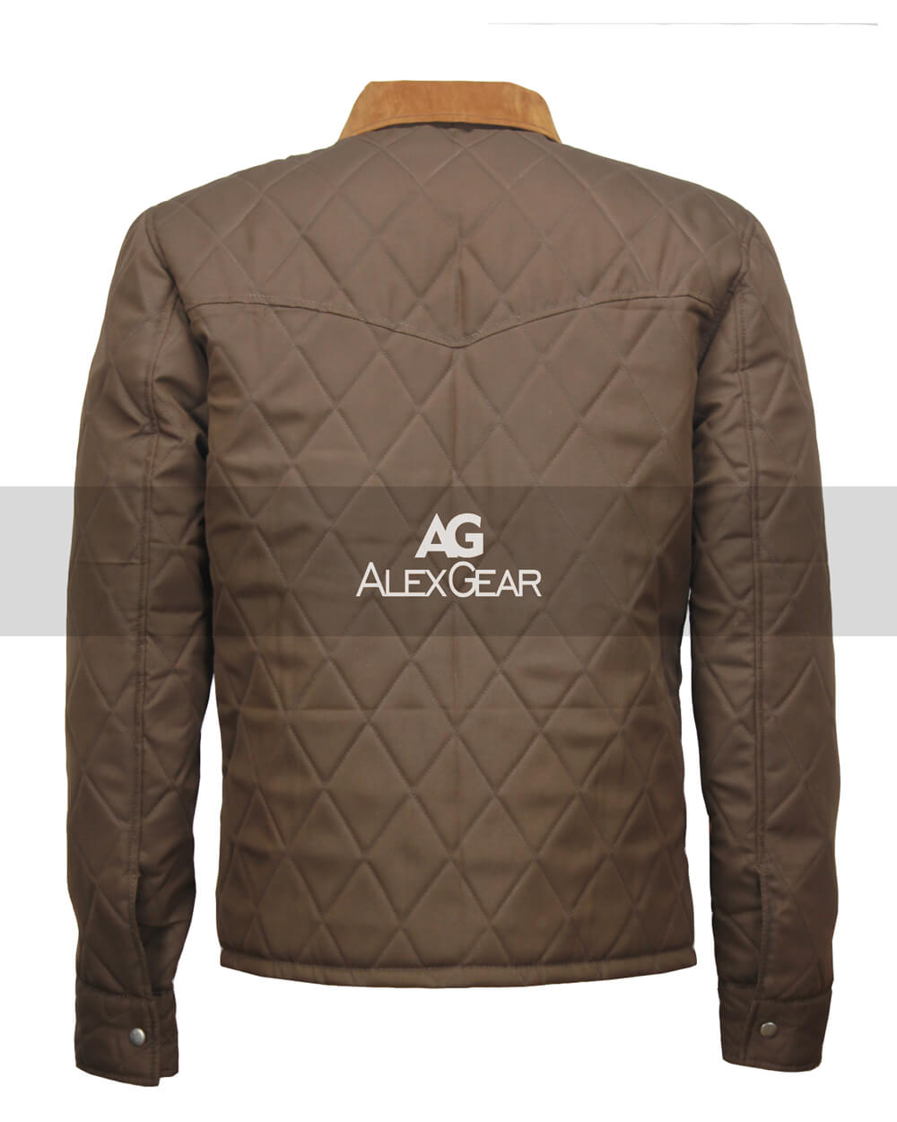 Yellowstone John Dutton Brown Jacket | Majestic Leather — product detail | Majestic Leather UK