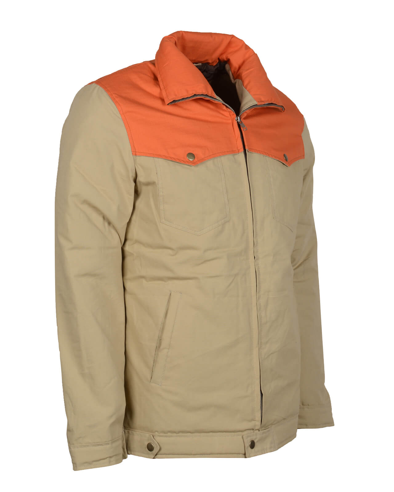 John Dutton Yellowstone Kevin Costner Jacket | Majestic Leather — collar detail | Majestic Leather UK