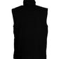 Yellowstone Dutton Ranch Black Vest | Majestic Leather — collar detail | Majestic Leather UK