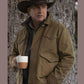 Yellowstone John Dutton Western Jacket | Majestic Leather — front view | Majestic Leather UK