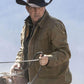 Yellowstone John Dutton Western Jacket | Majestic Leather — side profile | Majestic Leather UK