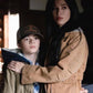 Yellowstone Monica Brown Hooded Jacket | Majestic Leather — side profile | Majestic Leather UK