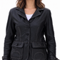 Women's New REAL LEATHER BIKER VINTAGE SOFT BLACK | Majestic Leather Majestic Leather