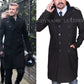Men's David Beckham Stylish Double-Breasted Pea Coat – BNWT Majestic Leather