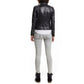 Women's Black Slim Fit Biker Style Real Leather Jacket