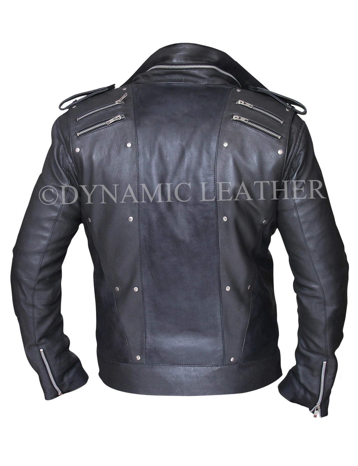 Evan Peters Quicksilver Men's Black Sheepskin Biker Jacket – Premium Genuine Leather — collar detail | Majestic Leather UK