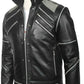 Michael Jackson Red Aviator Leather Jacket | Majestic Leather — interior lining | Majestic Leather UK